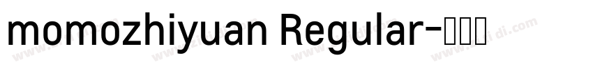 momozhiyuan Regular字体转换